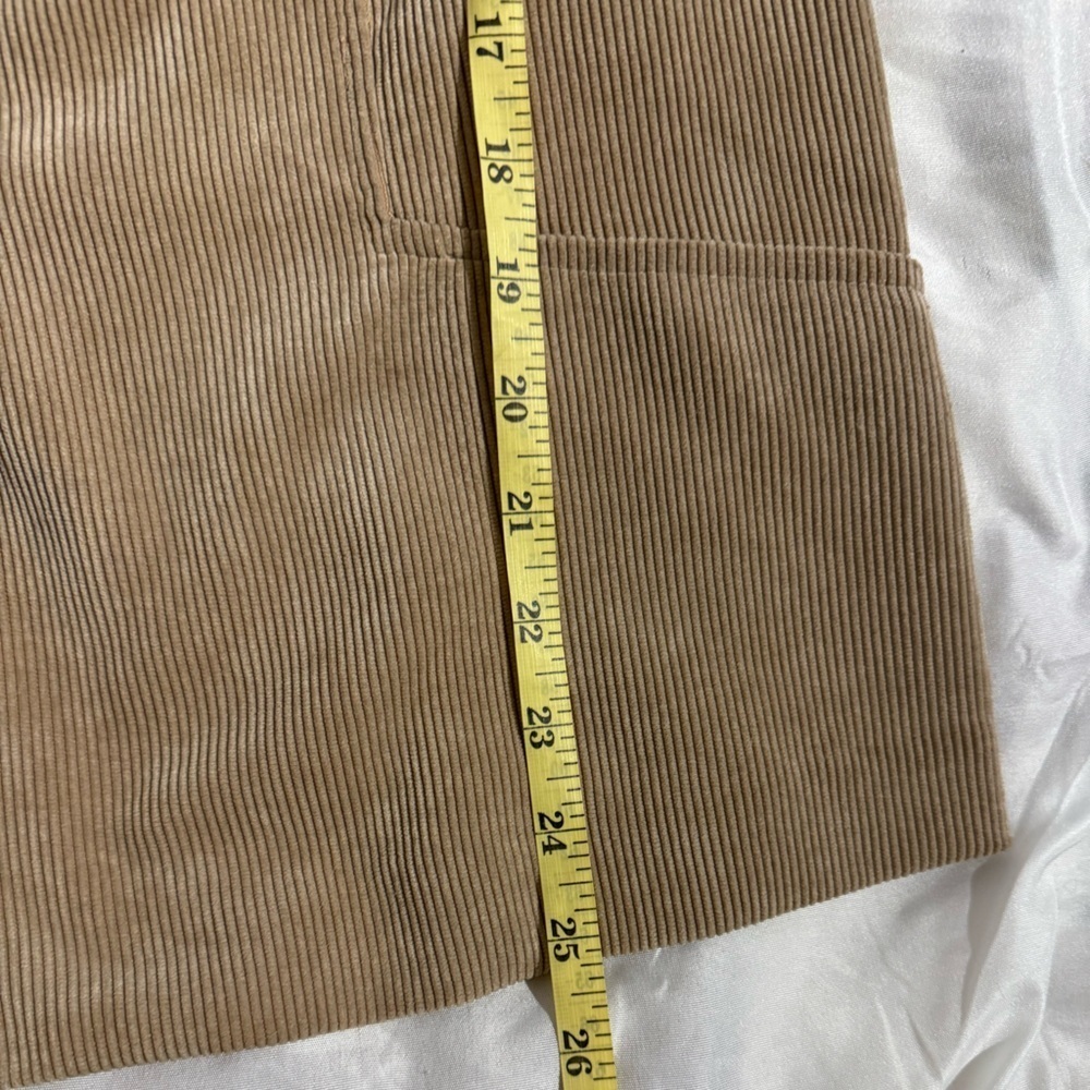 Requirements Brown Tan Corduroy Blazer Jacket WOMENS SIZE LARGE - Picture 12 of 16